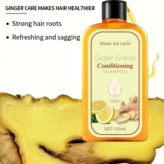 Ginger And Lemon Shampoo Hair Repair For Split Ends Conditioner For Dry And Frizzy Hair Hair Shampoo 100ml