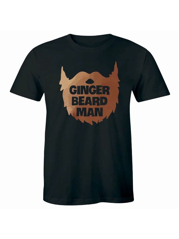 Ginger Beard Man Men's Proud Bearded Everyday Outfit For Casual Events T-Shirt, Size S-5XL