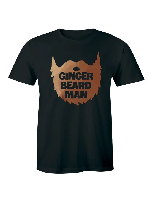 Ginger Beard Man Men's T-Shirt Funny Proud Bearded Man