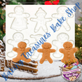 thumbnail image 1 of Ginger Bread Family Silicone Mold, 1 of 2