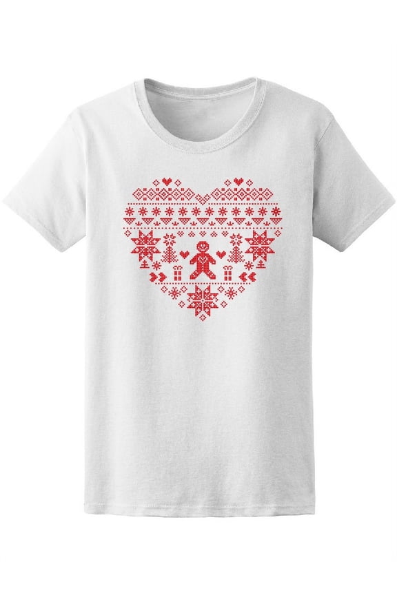 Ginger Cookie Winter Sweater T-Shirt Women -Image by Shutterstock, Female Small