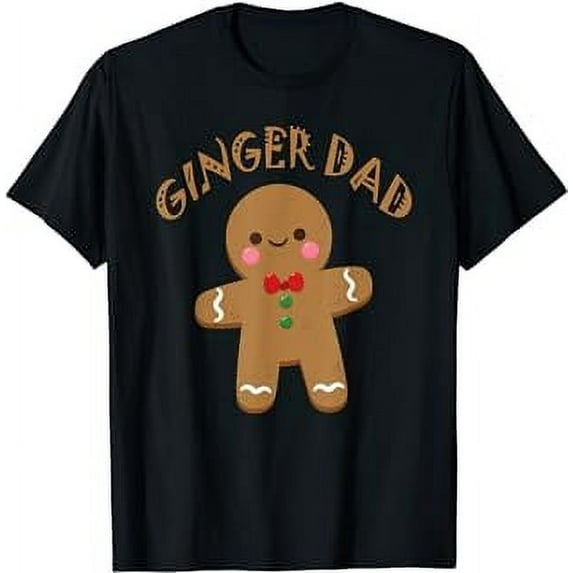 Ginger Dad Family Matching Christmas Shirt Gingerbread Shirt T-Shirt