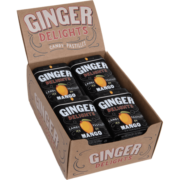 Ginger Delights Mango 12 Count