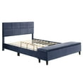thumbnail image 1 of Furniture of America Aishlin Fabric Upholstered Platform Bed with Storage Bench, 1 of 4
