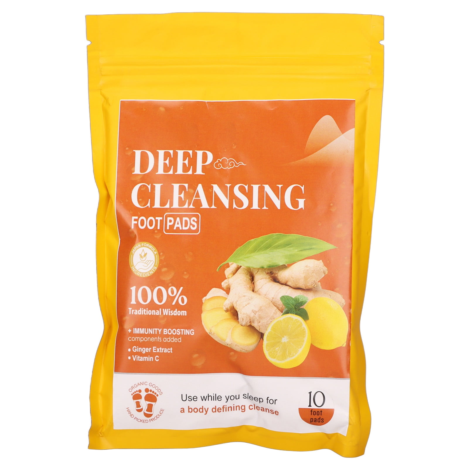 Ginger Foot Pads, Promote Metabolism Stress Relief Foot Patches Reduce