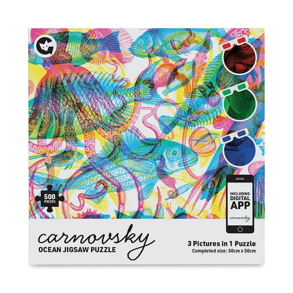 Ginger Fox Carnovsky Ocean 500 Piece Puzzle