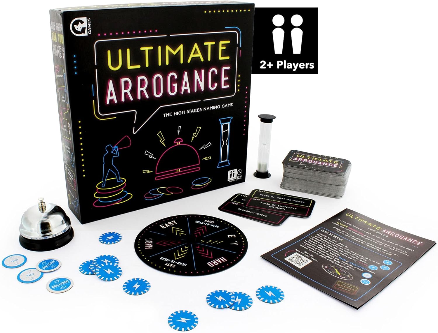 Ginger Fox Ultimate Arrogance Game. A Bluffing and Deception Game