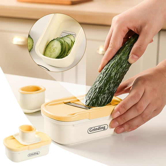 Ginger Garlic Grater, Mini Kitchen Grater, Manual Garlic Press, Fine Ginger Puree + Easy Cleaning, Compact Design, for Home Use, Prep Assistant, Crushed Garlic Tool | Vegetable Slicer, Aestivo