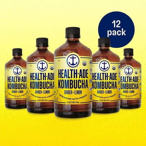 Ginger-Lemon Organic Kombucha