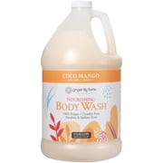 Ginger Lily Farms Botanicals Nourishing Body Wash, Coco Mango, 100% Vegan & Cruelty-Free, Coconut Mango Scent, 1 Gallon (128 fl oz) Refill