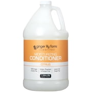 Ginger Lily Farms Club & Fitness Moisturizing Conditioner for Dry Hair, 100% Vegan & Cruelty-Free, Citrus Scent, 1 Gallon (128 fl oz) Refill