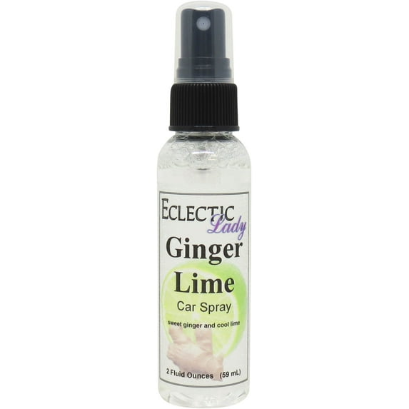 Ginger Lime Car Spray (Double Strength), 4 ounces