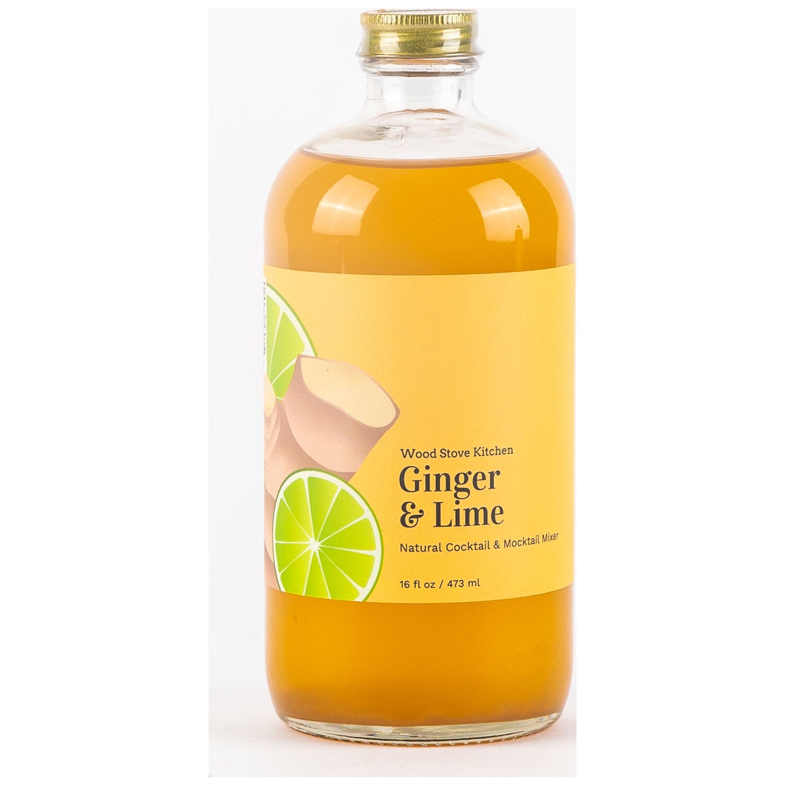 Ginger & Lime Natural Cocktail/Mocktail Mixer