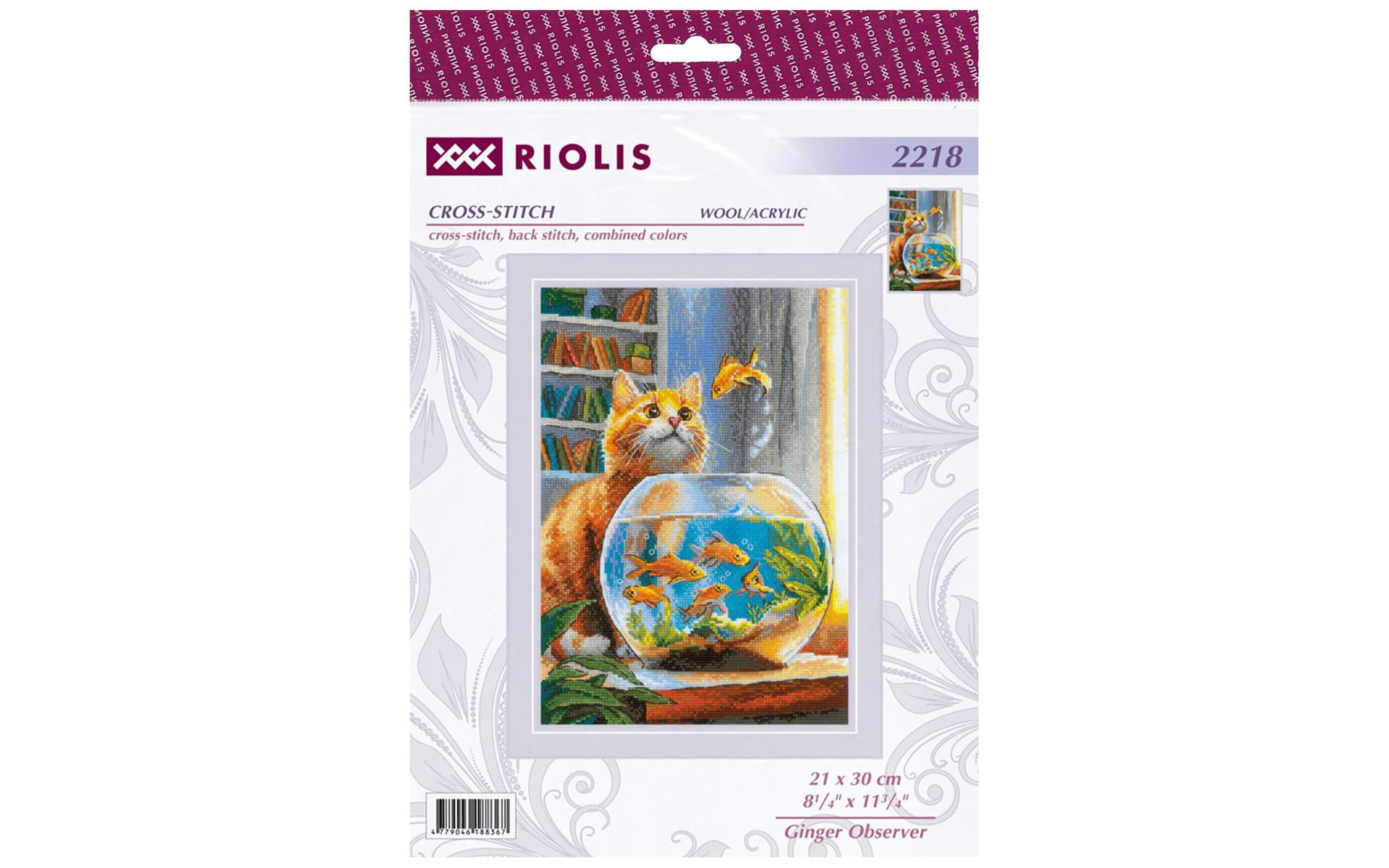 Riolis Cross Stitch Kit Ginger Observer