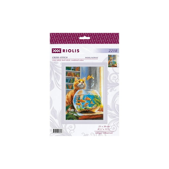 Riolis Cross Stitch Kit Ginger Observer