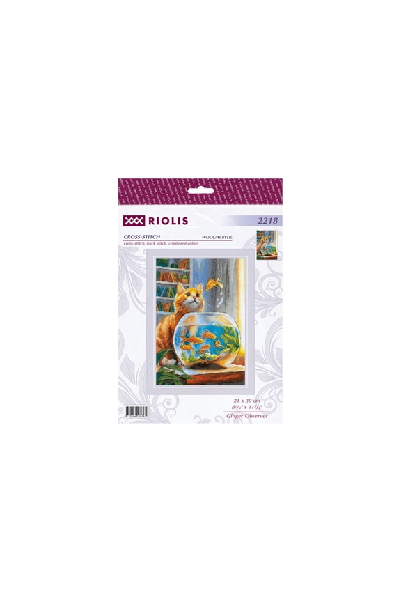 Cross Stitch Kit Ginger Observer