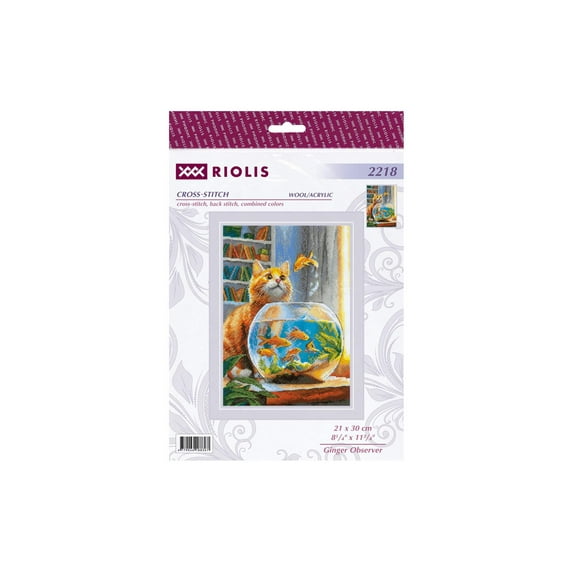 Riolis Cross Stitch Kit Ginger Observer