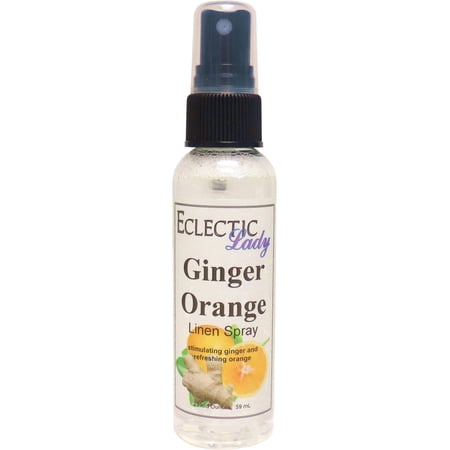 Ginger Orange Linen Spray (Double Strength), 2 ounces