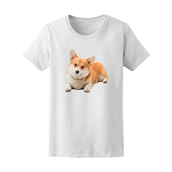 Ginger Pembroke Welsh Corgi T-Shirt Women -Image by Shutterstock, Female x-Large