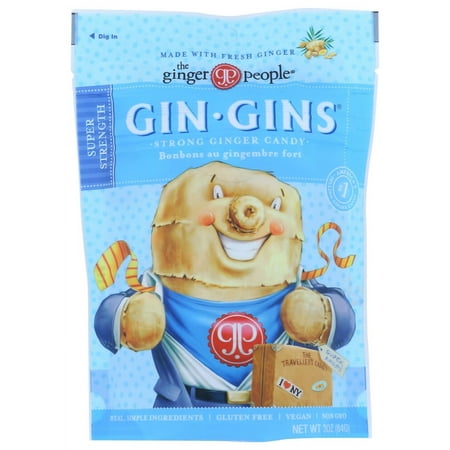 Ginger People - Gin Gins Ginger Candy - The Traveler'S Candy, 3 Oz