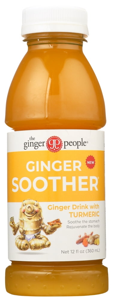 Ginger People Ginger Smoother Drink With Turmeric, 12 Fz
