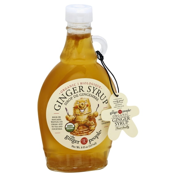 Ginger People Ginger Syrup Fijian Organic (Pack of 12)