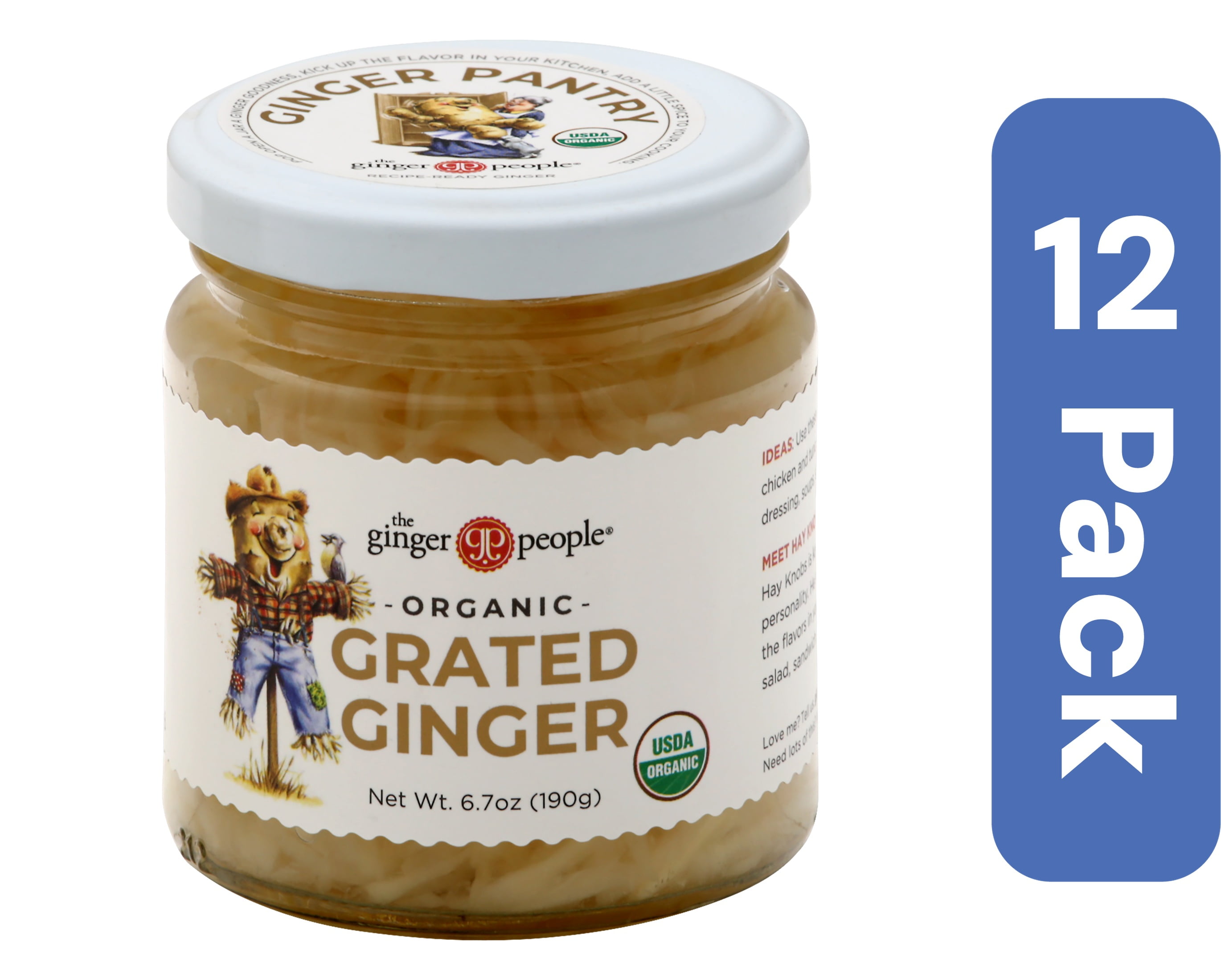 Ginger People Grated Ginger 6.7 oz (Pack Of 12)
