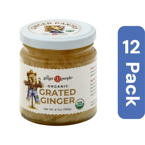 Ginger People Grated Ginger 6.7 oz (Pack Of 12)