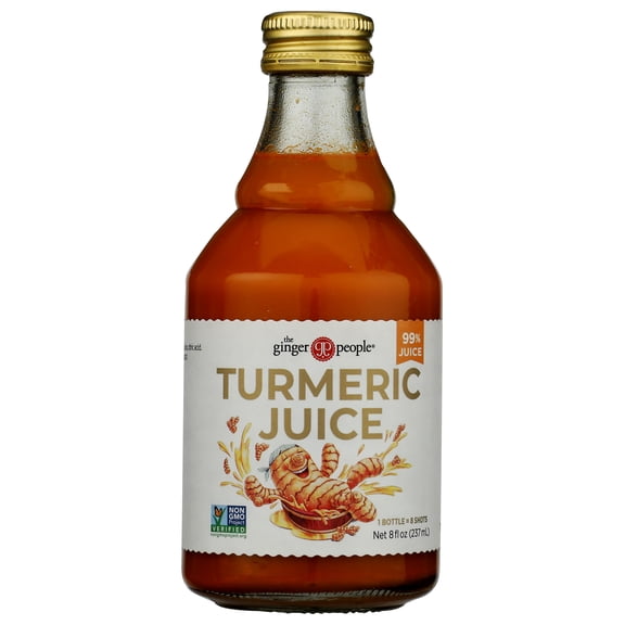 Ginger People - Juice Turmeric - 8 Fo, Case of 6