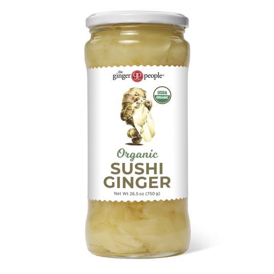 Ginger People Natural Pickled Sushi Ginger, Organic-26.5 oz