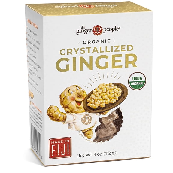Ginger People Organic Crystallized Ginger Box 4 oz