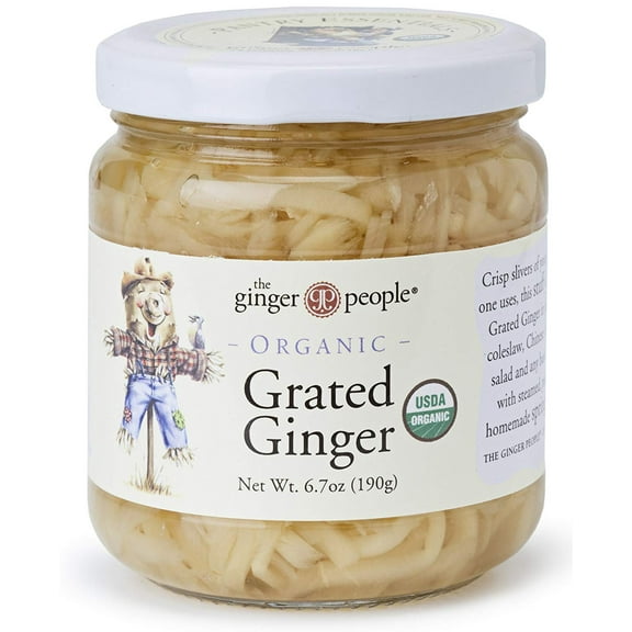 Ginger People Organic Grated Ginger 6.7 oz Pack of 2