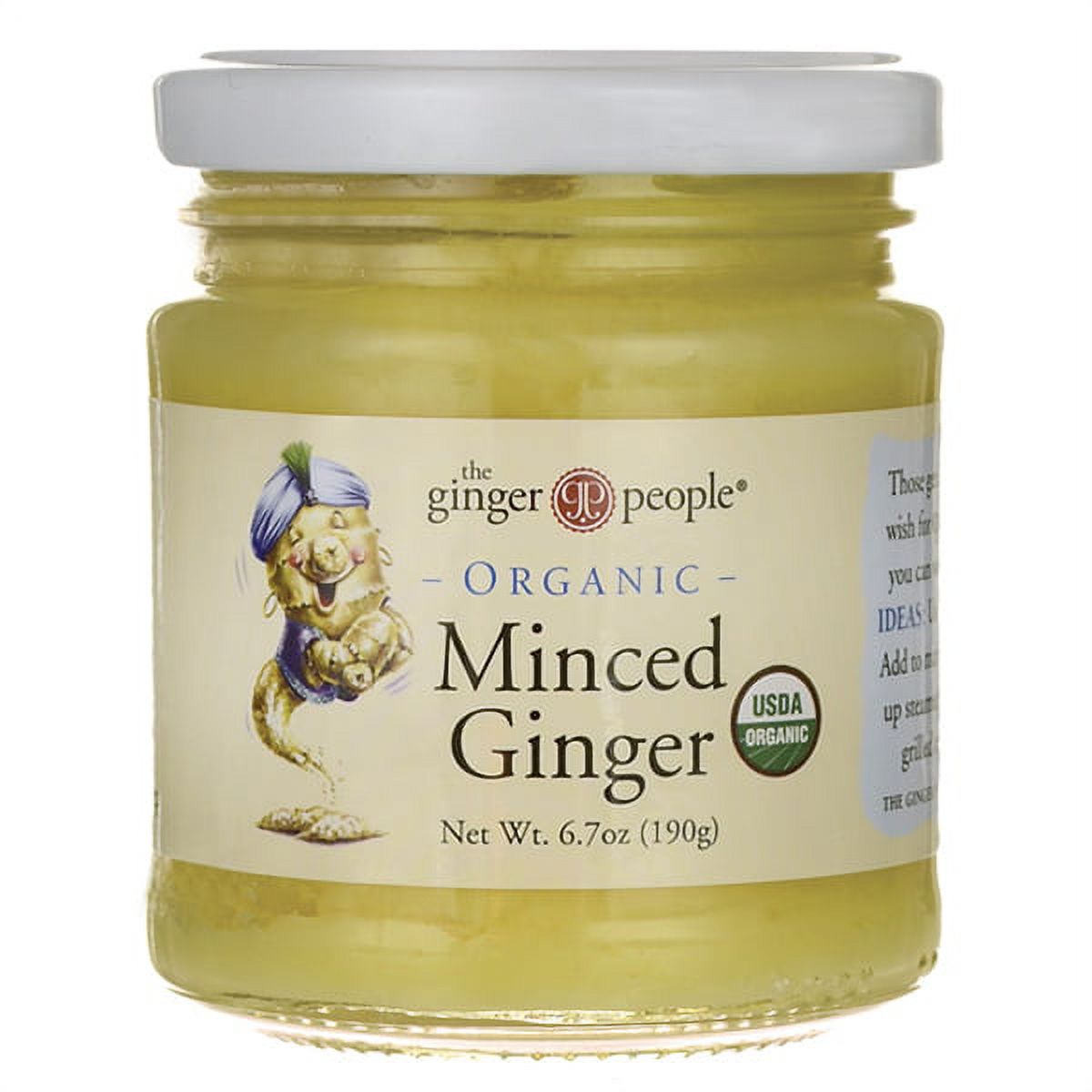 Ginger People Organic Minced Ginger 6.7 Oz