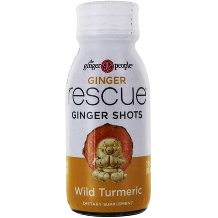 Ginger People - Rescue Wild Turmeric Ginger Shots, 2 oz | Pack of 12