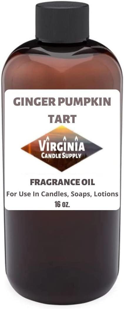 Ginger Pumpkin Tart Fragrance Oil Our Version of The Brand Name 16 oz Bottle for Candle Making, Soap Making, Tart Making, Room Sprays, Lotions, Car Fresheners, Slime, Bath Bombs, Warmers