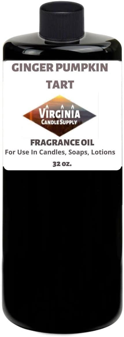 Ginger Pumpkin Tart Fragrance Oil Our Version of The Brand Name 32 oz Bottle for Candle Making, Soap Making, Tart Making, Room Sprays, Lotions, Car Fresheners, Slime, Bath Bombs, Warmers