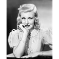 thumbnail image 1 of Ginger Rogers wearing White Dress Portrait Photo Print (24 x 30), 1 of 1