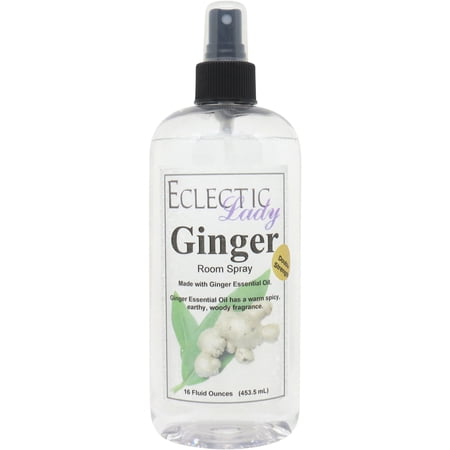 Ginger Room Spray (Double Strength), 16 ounces