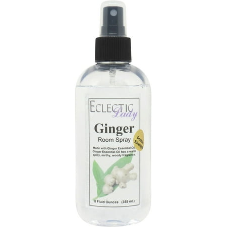Ginger Room Spray (Double Strength), 8 ounces