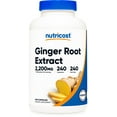 Ginger Root Extract, 2,200 mg , 240 Capsules, Nutricost