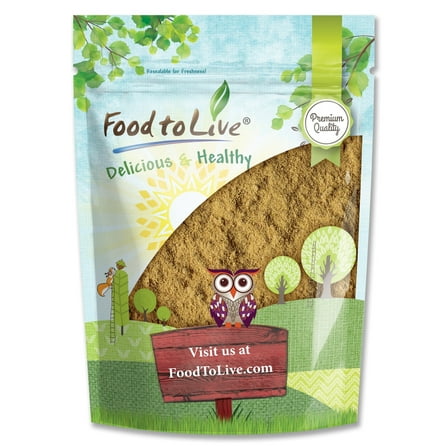 Ginger Root Powder, 0.5 Pounds - Raw, Vegan, Kosher - by Food to Live