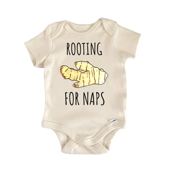 Ginger Root Tea Plant Baby Gift Baby Onesie®