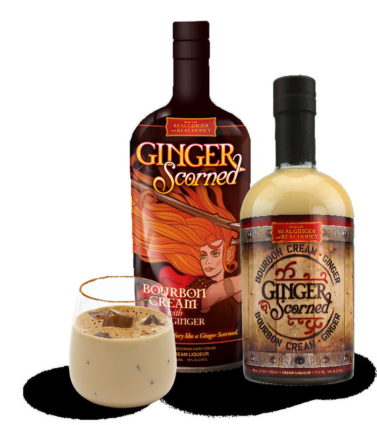 Ginger Scorned Ginger Bourbon Cream Liquor 750ml