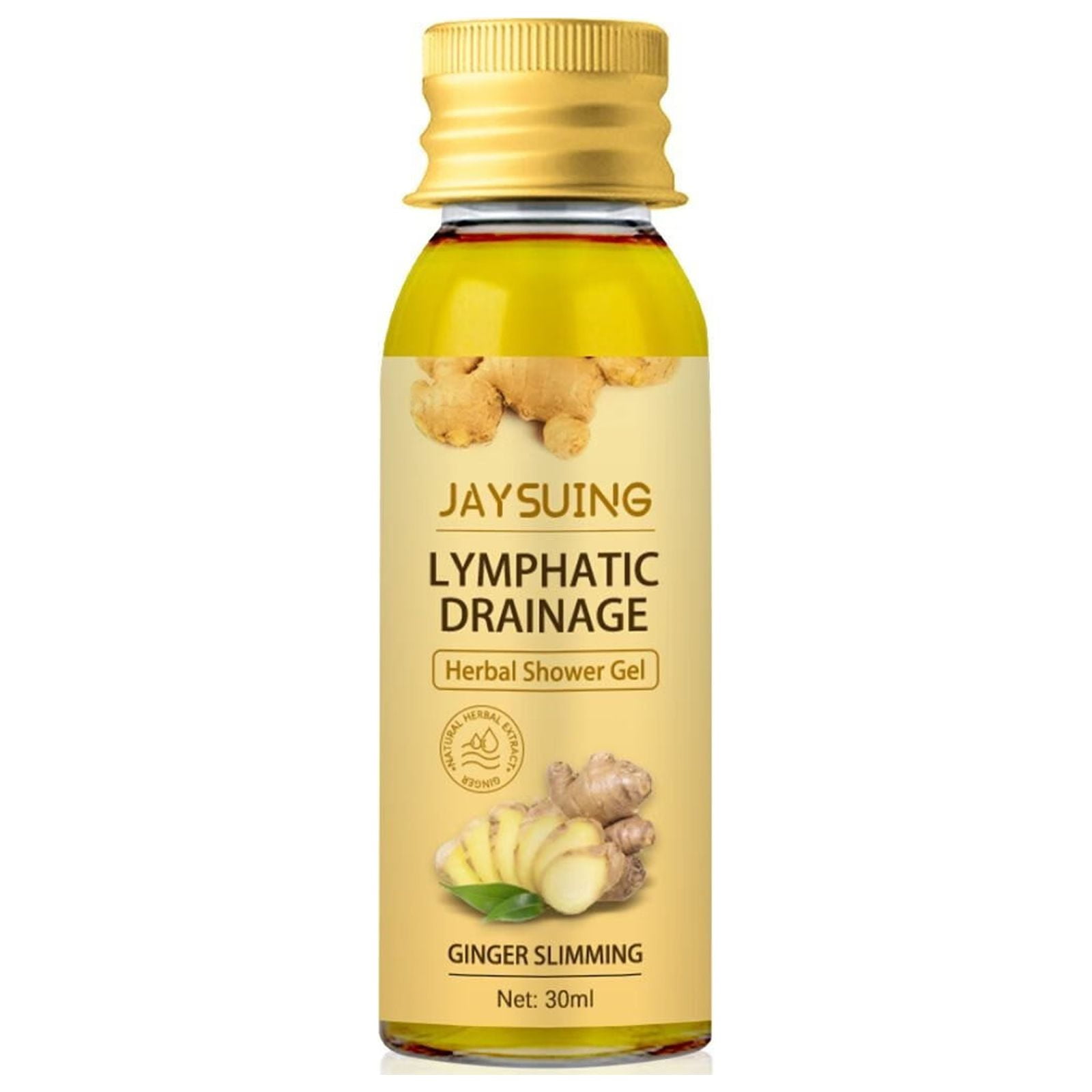 Ginger Shower Gel Slimming Shower Gel Lymphatics Drainage Herbal Shower