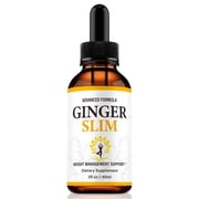 Ginger Slim Drops - GingerSlim to Support Active Lifestyle and Fitness, Keto Liquid For Lasting Energy & Health, All-Natural Formula, Official Ginger Slimming Reviews 30 Servings