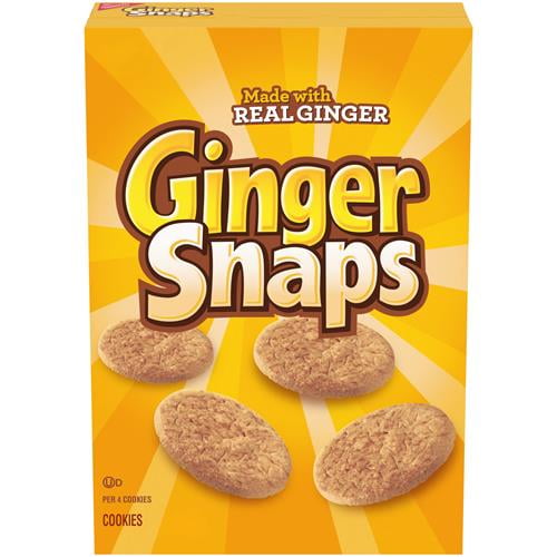Ginger Snaps Cookies, Ginger Cookies, 16 Oz