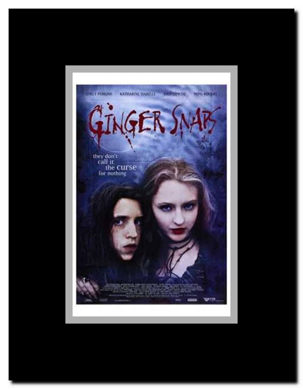 Ginger Snaps Framed Movie Poster