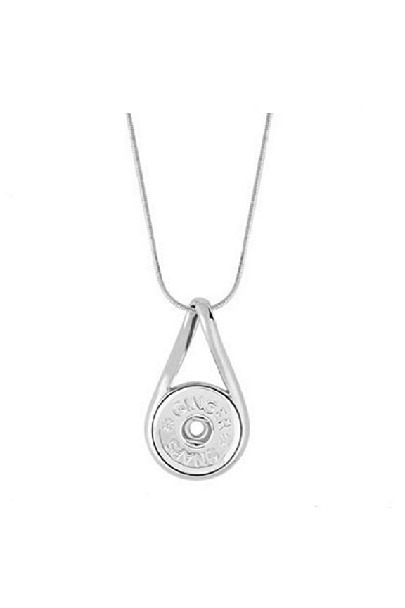 Infinity Necklace SN92-56 (Standard Size) Interchangeable Jewelry Snap Accessory