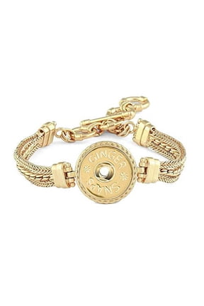 (Simulated) Gold Multi Chain Bracelet (Standard Size) SN95-69