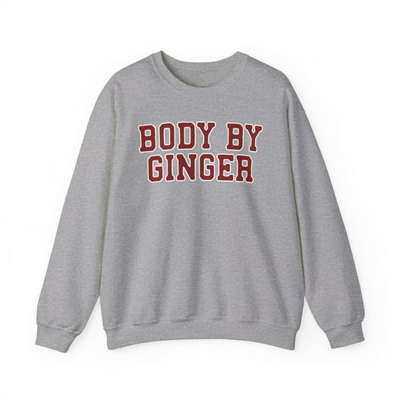 Ginger Sweatshirt Gifts Crew Neck Shirt Long Sleeve Unisex